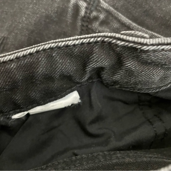 ANTHROPOLOGIE Driftwood Black Embroidered Stars Denim Jeans 28 - Picture 11 of 16